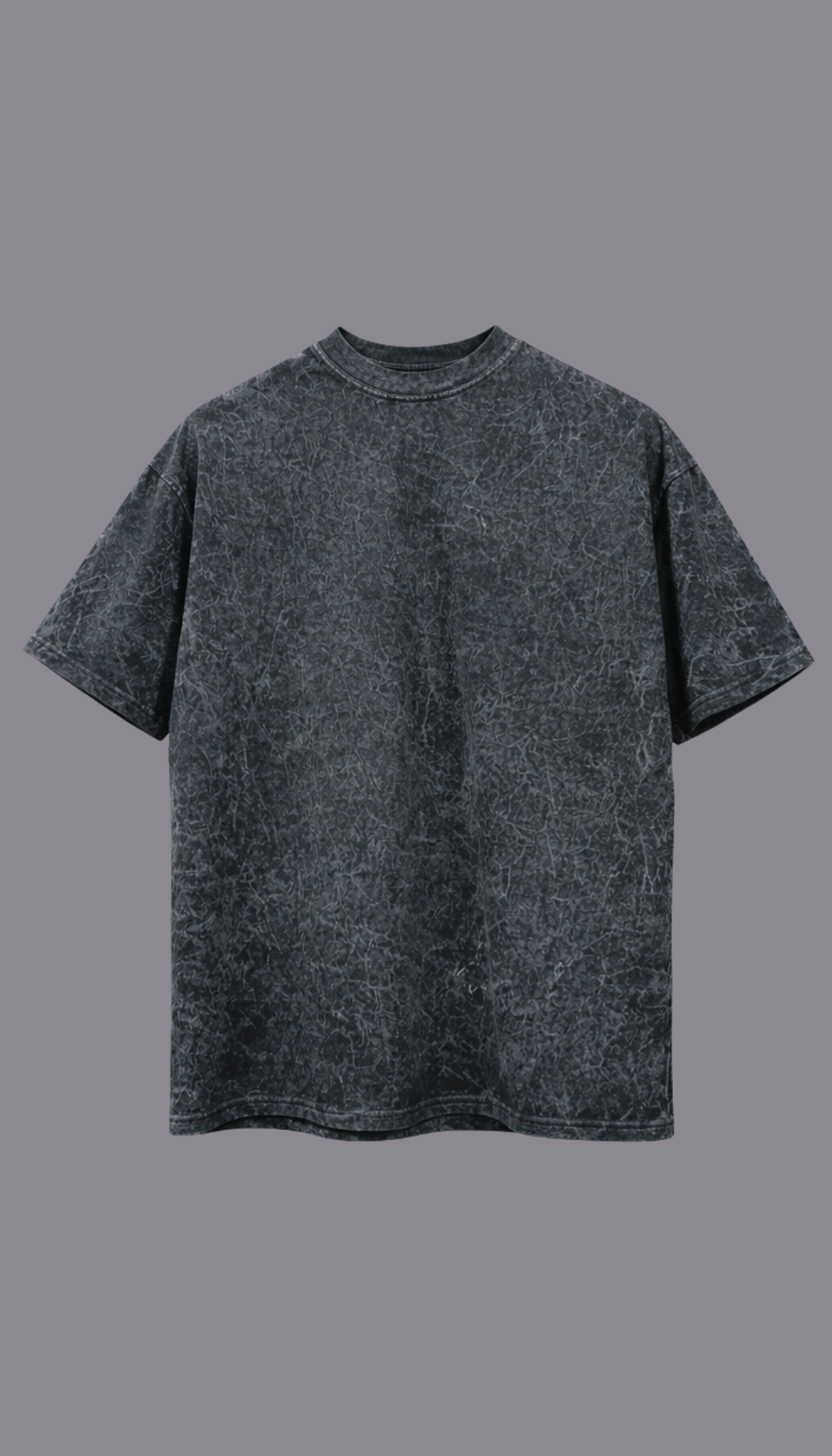 Washed Black Oversized T-shirt