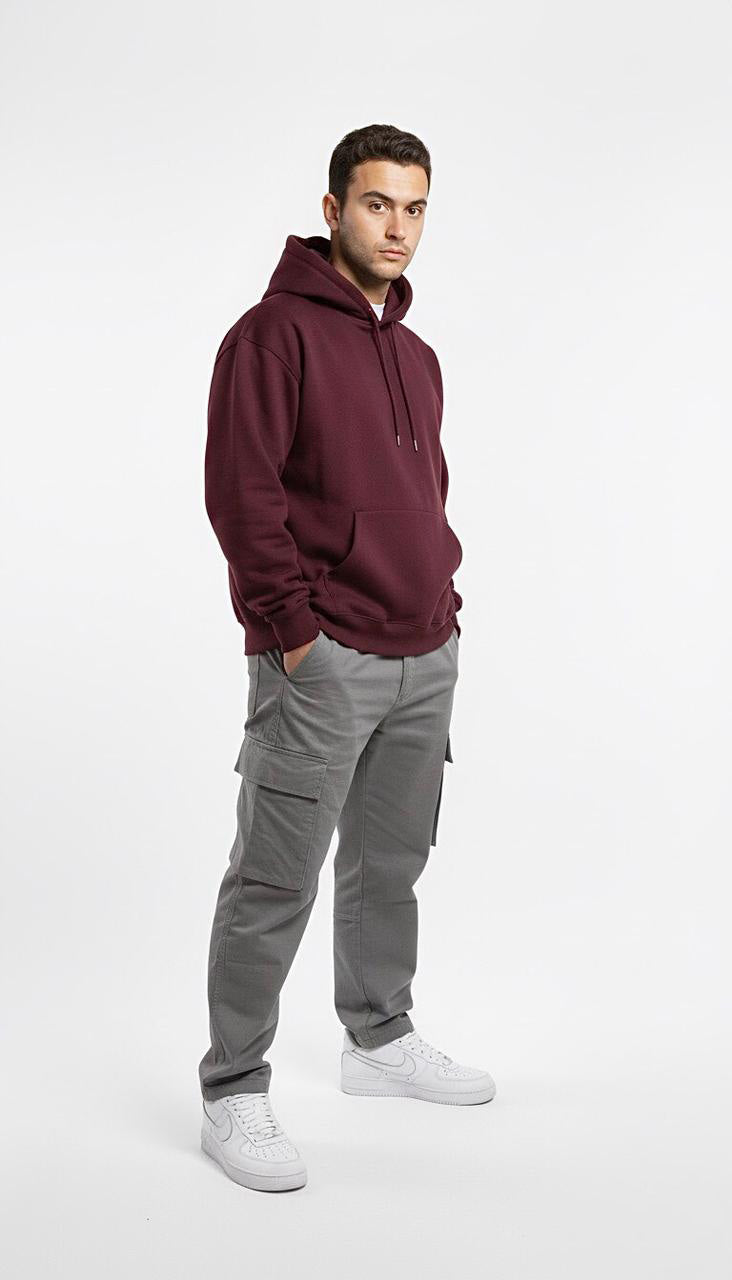 Paisley Patterned Balaclava Graphic Hoodie